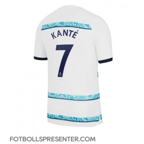 Chelsea Kante #7 Borta Matchtröja 2022-23 Kortärmad
